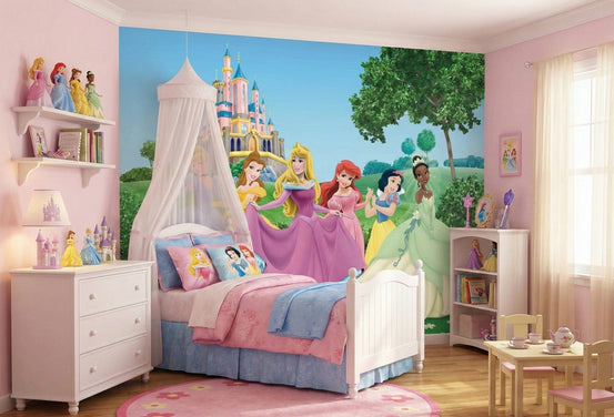 Disney Princesses Kids Room Wall Mural