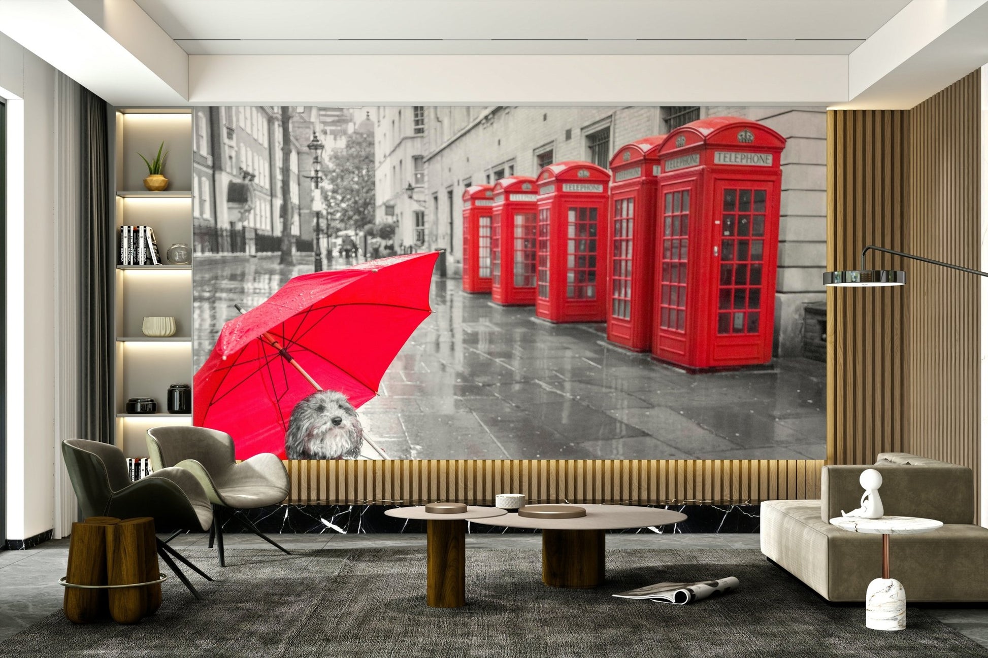 Quaint British atmosphere.

