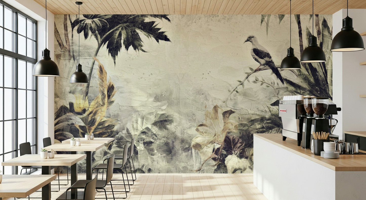 Painted Dove Haven Wall Mural