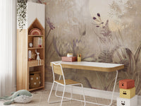 Peaceful pond with dragonflies decor
