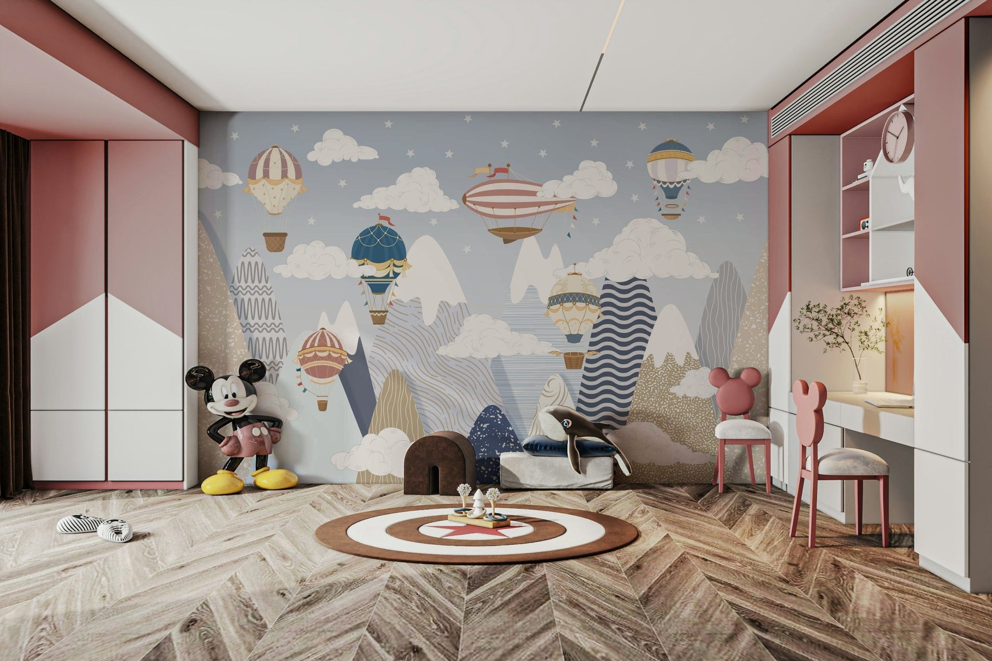 The design has a beautiful, artistic aesthetic.

