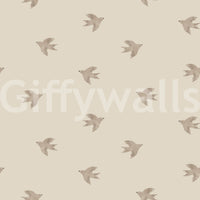 Dreamy Birds Summer Sand Wallpaper⁠