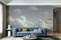 A tranquil abstract sky wall mural for your decor.



