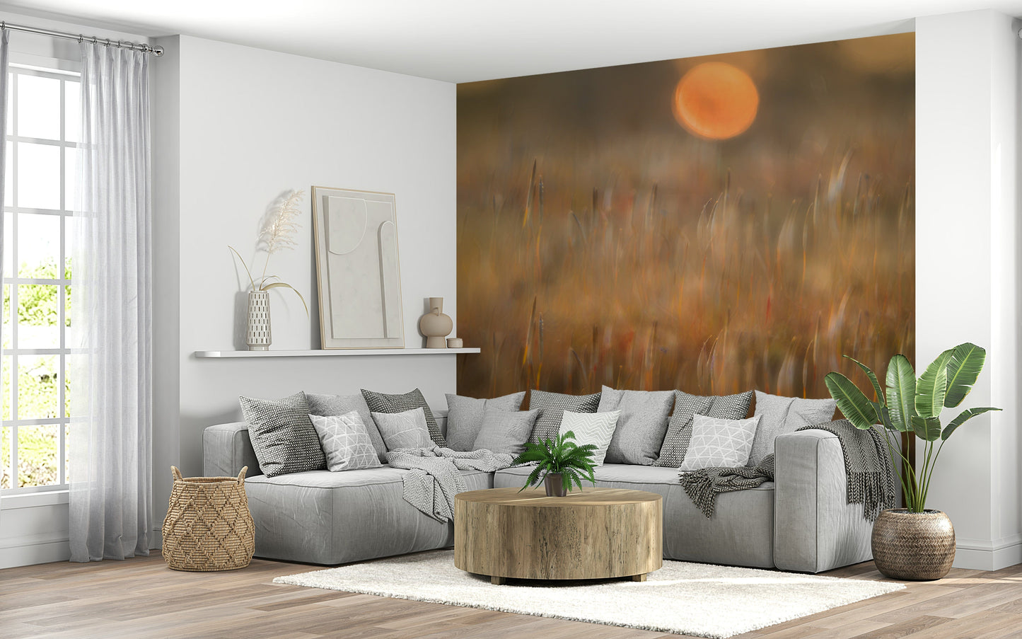 Solar Meadow Dreamscape Wall Mural -2228366