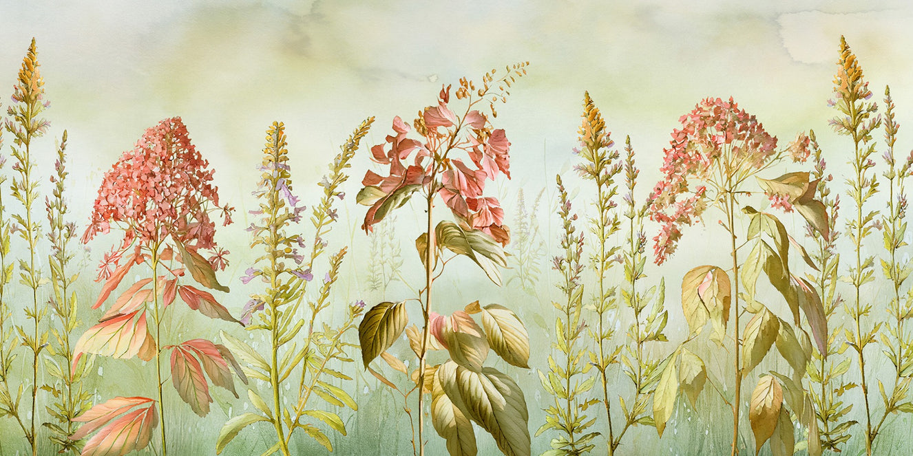 Wild Flowers Meadows Wallpaper Murals