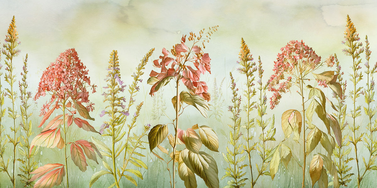 Wild Flowers Meadows Wallpaper Murals in your room