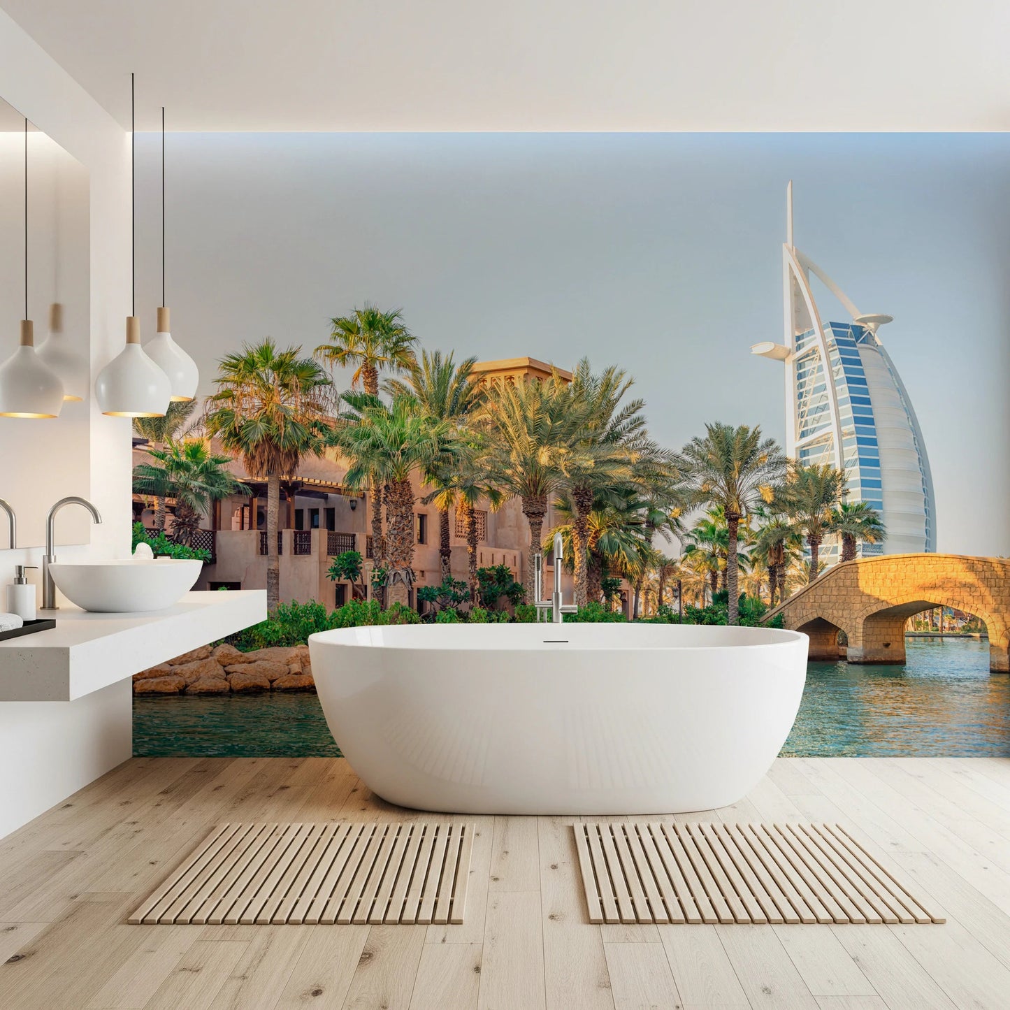 Dubai Oasis Wall Mural