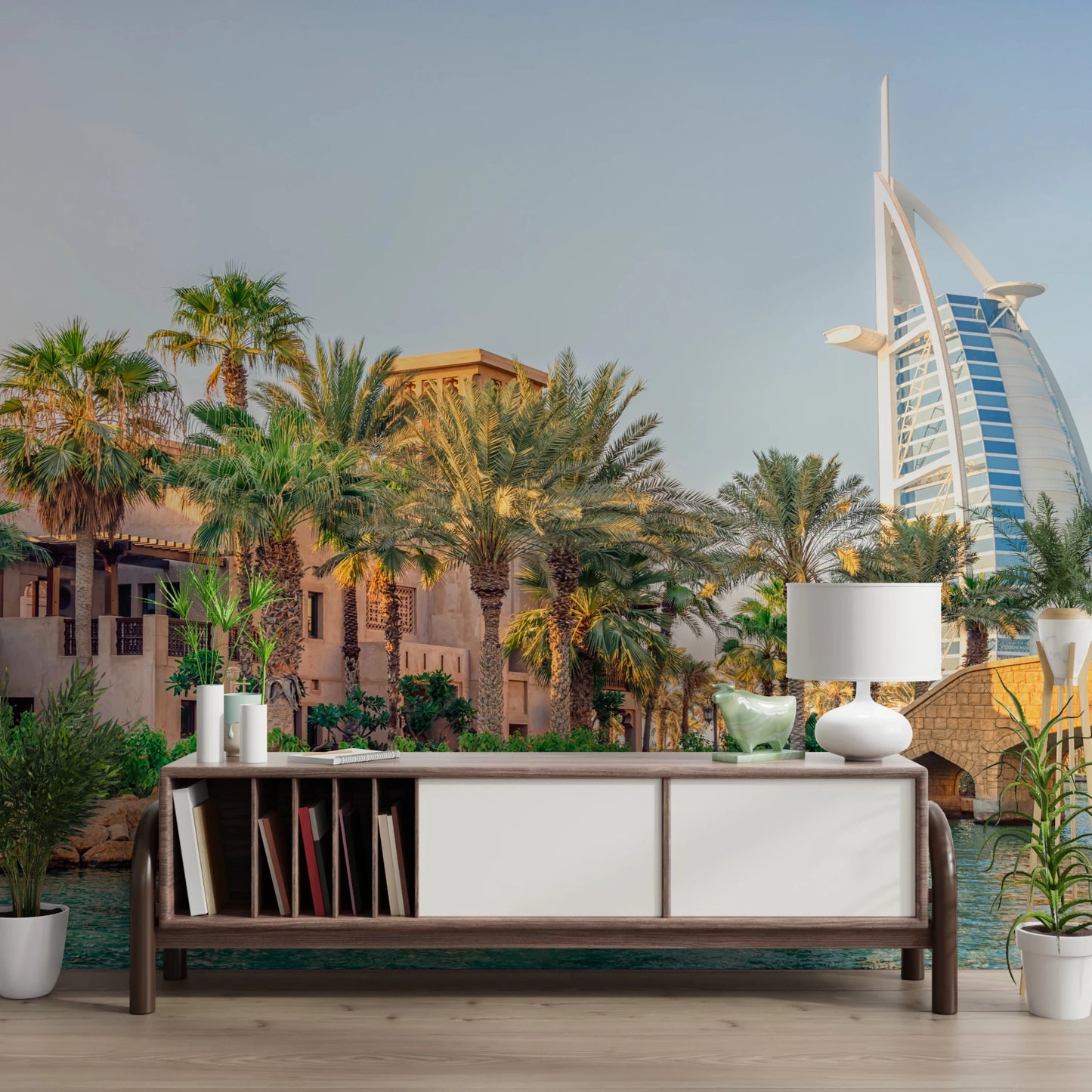 Dubai Oasis Wall Mural