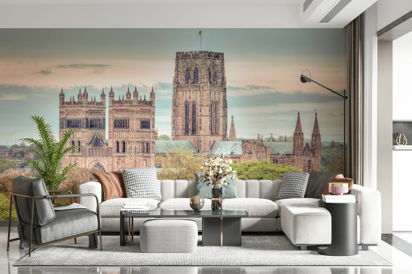 Majestic Durham landmark building interior wallpaper