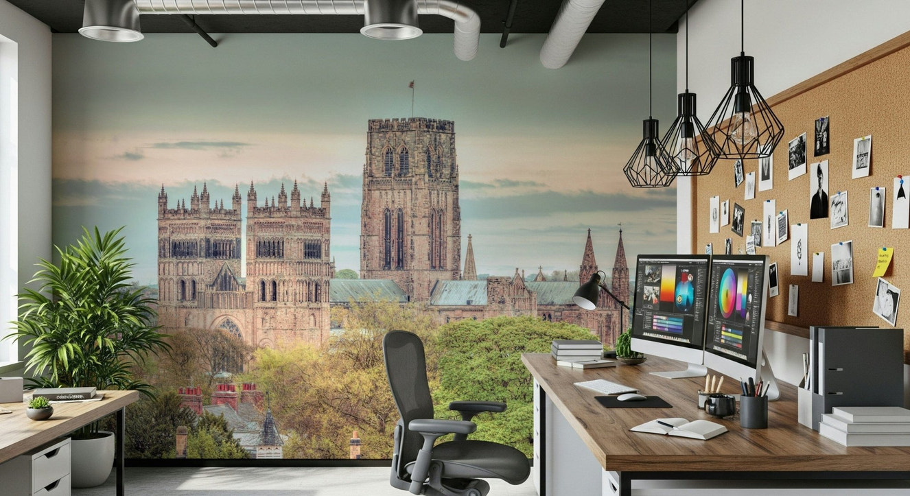 Durham Cathedral wall mural stunning architecture