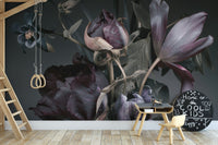 Vintage Floral Wall Covering
