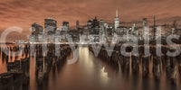 The lighting is the central focus of the image.


