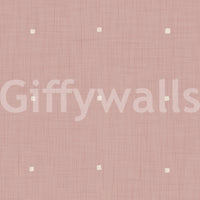 Subtle woven pattern Dusty Rose Grid wallpaper for walls gentle rose shade