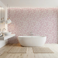Dusty Rose Vines Wallpaper⁠