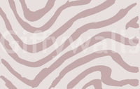 Subtle motion mural for peaceful spaces

