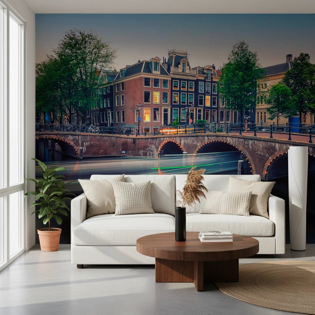 Dutch Canal Dreams Wall Mural
