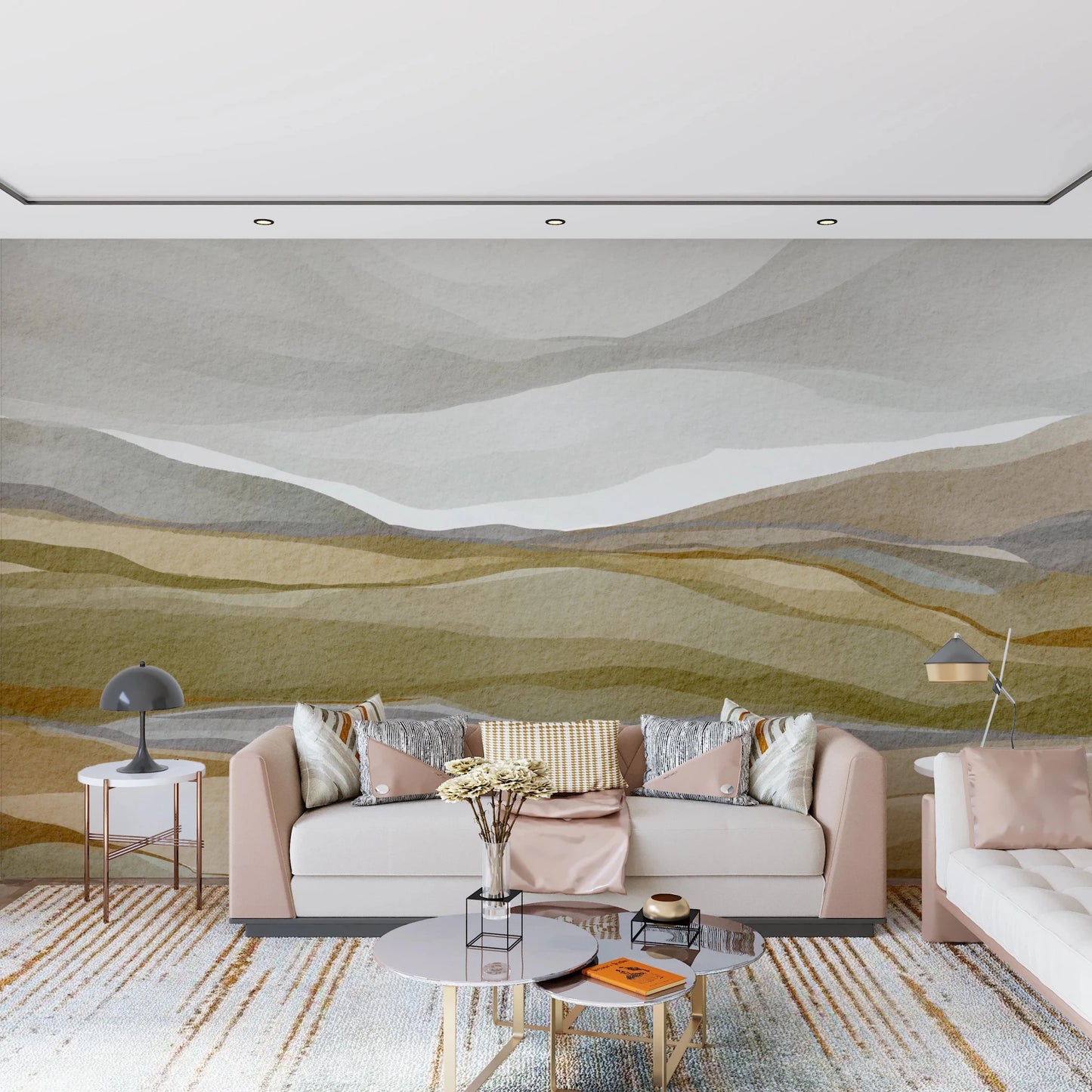 Earthen Horizon Wall Mural