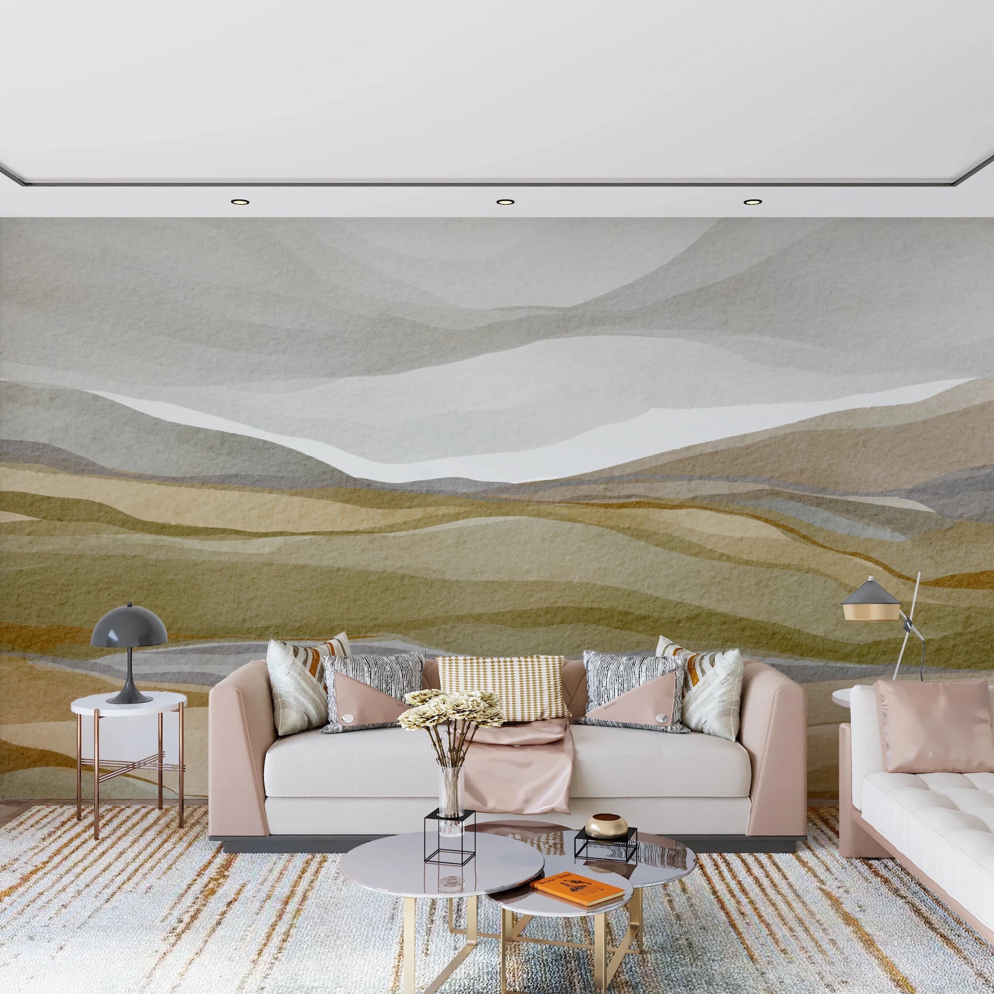 Earthen Horizon Wall Mural