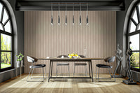 Nature-inspired stripes wallpaper with earthy shades

