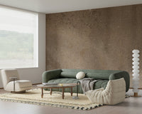 Subtle abstract patterns in muted earthy colors, Earthy Canvas mural