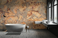 earthy tones and lines

