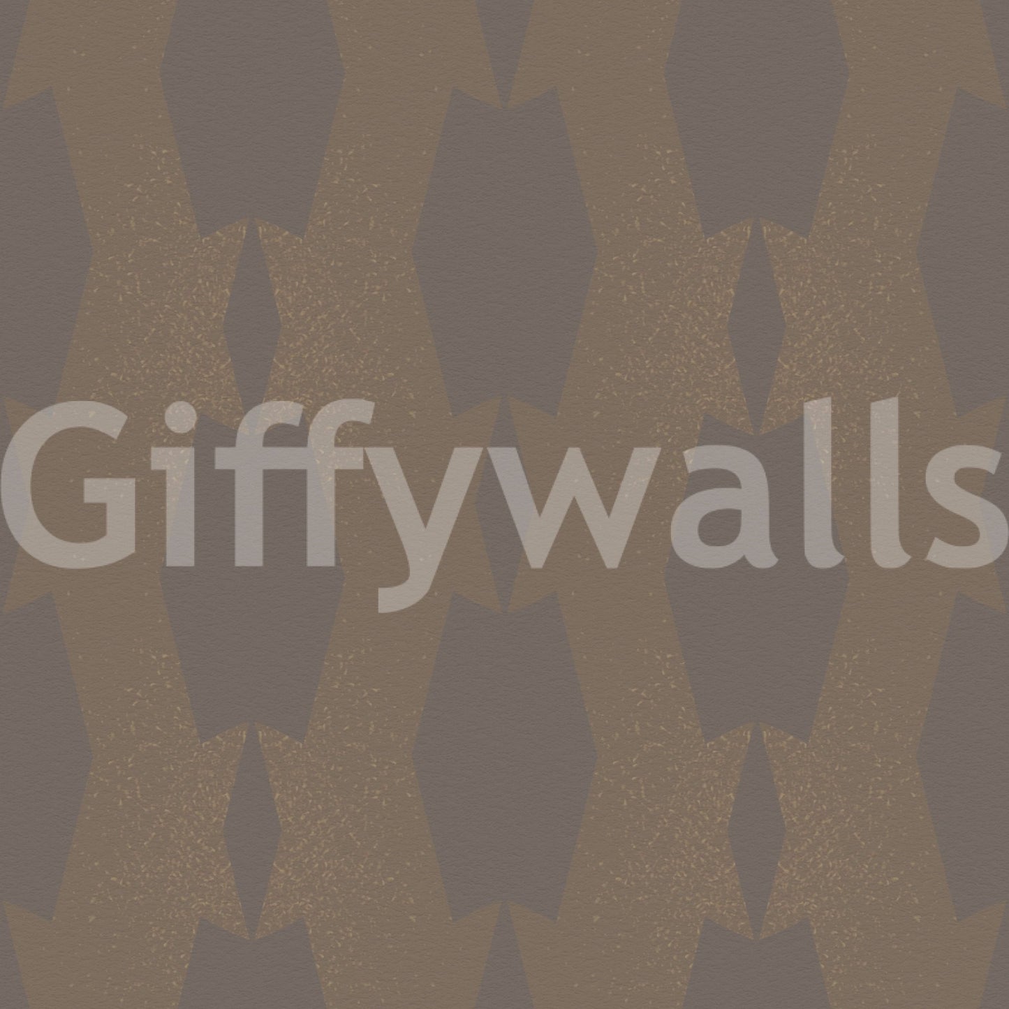 Earthy Echoes Muted Brown Geometric Wallpaper⁠
