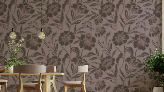 The color palette is warm and natural, with shades of beige, brown, and muted green.
