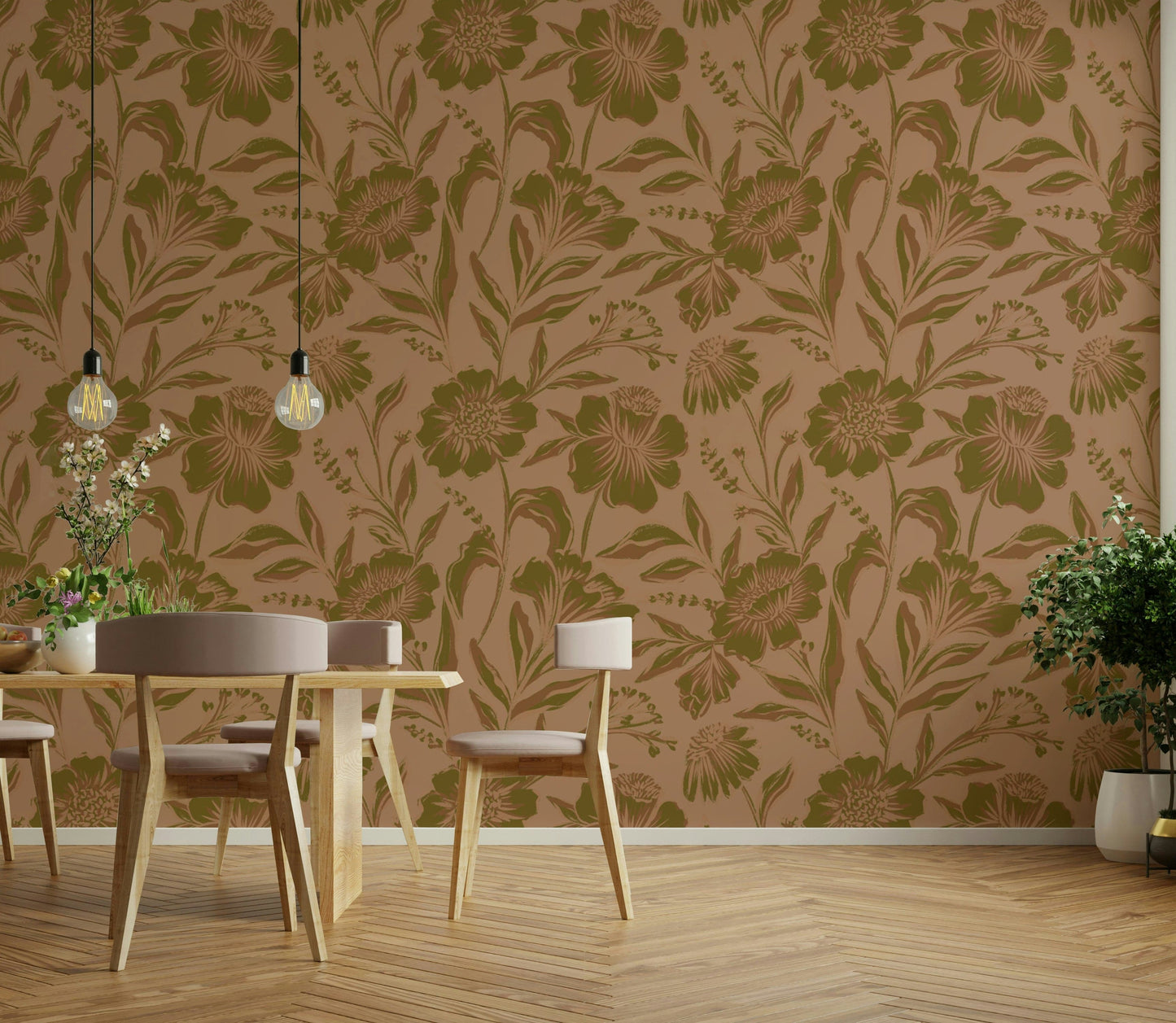 The overall mood is one of peace and warmth.
