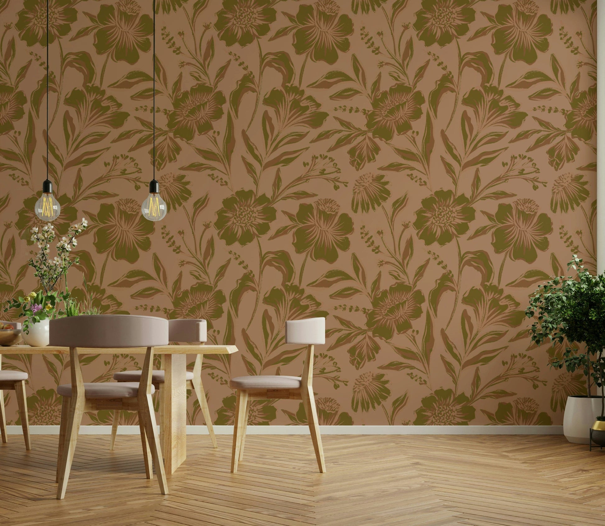 The overall mood is one of peace and warmth.
