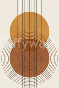Earthy Harmony Wall Mural