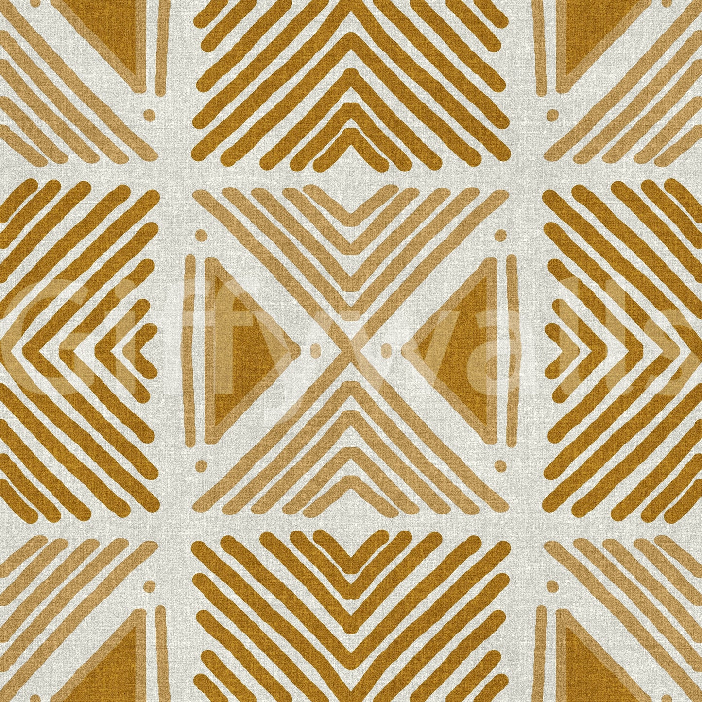 Organic abstract wallpaper, ethnic inspiration, unique Tribal Foliage.