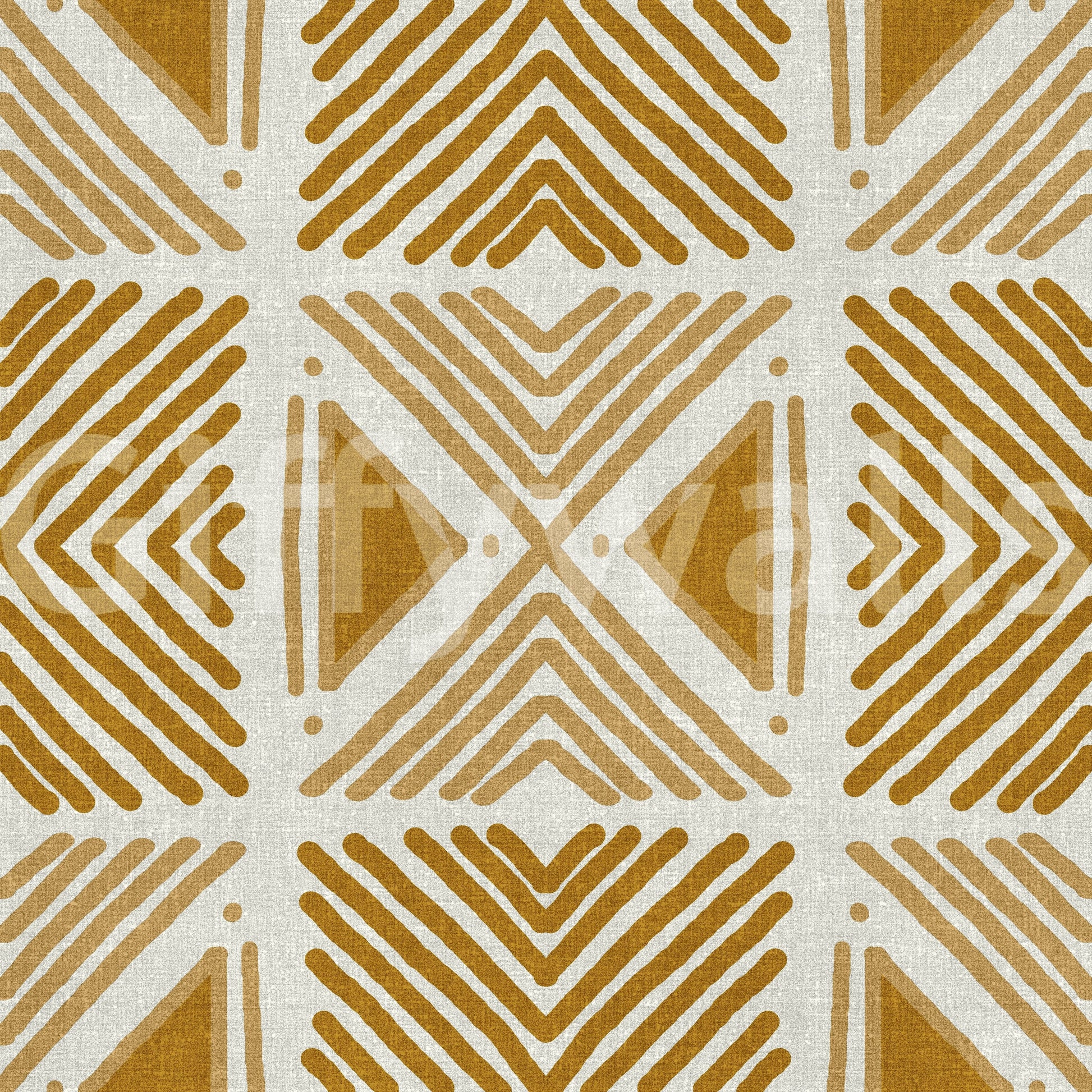 Organic abstract wallpaper, ethnic inspiration, unique Tribal Foliage.