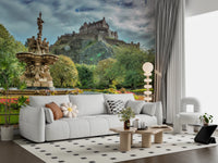 Edinburgh Castle View Wall Mural