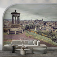 Stunning Scottish vista wallpaper, classic Athens of North image.