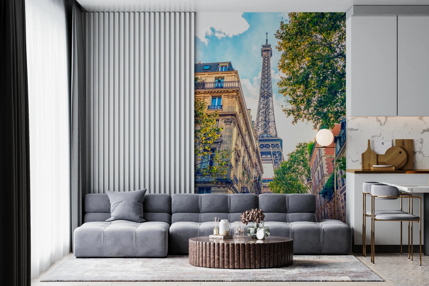 Eiffel Elegance Wall Mural