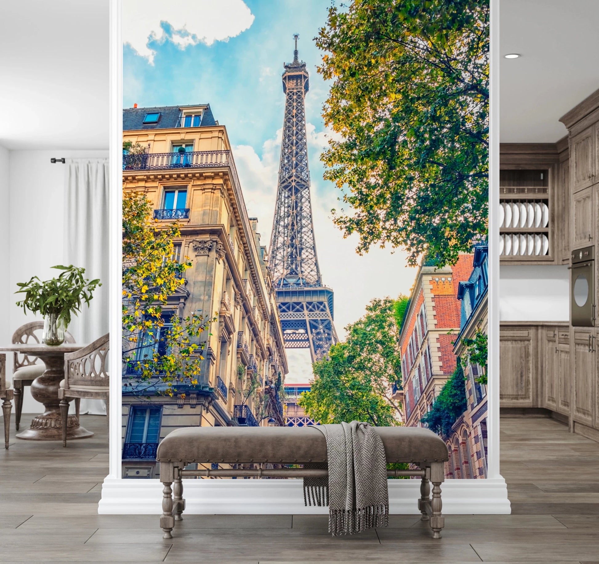 Eiffel Elegance Wall Mural