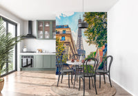 Eiffel Elegance Wall Mural
