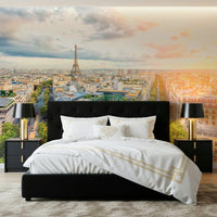 Eiffel's Dawn Wall Mural