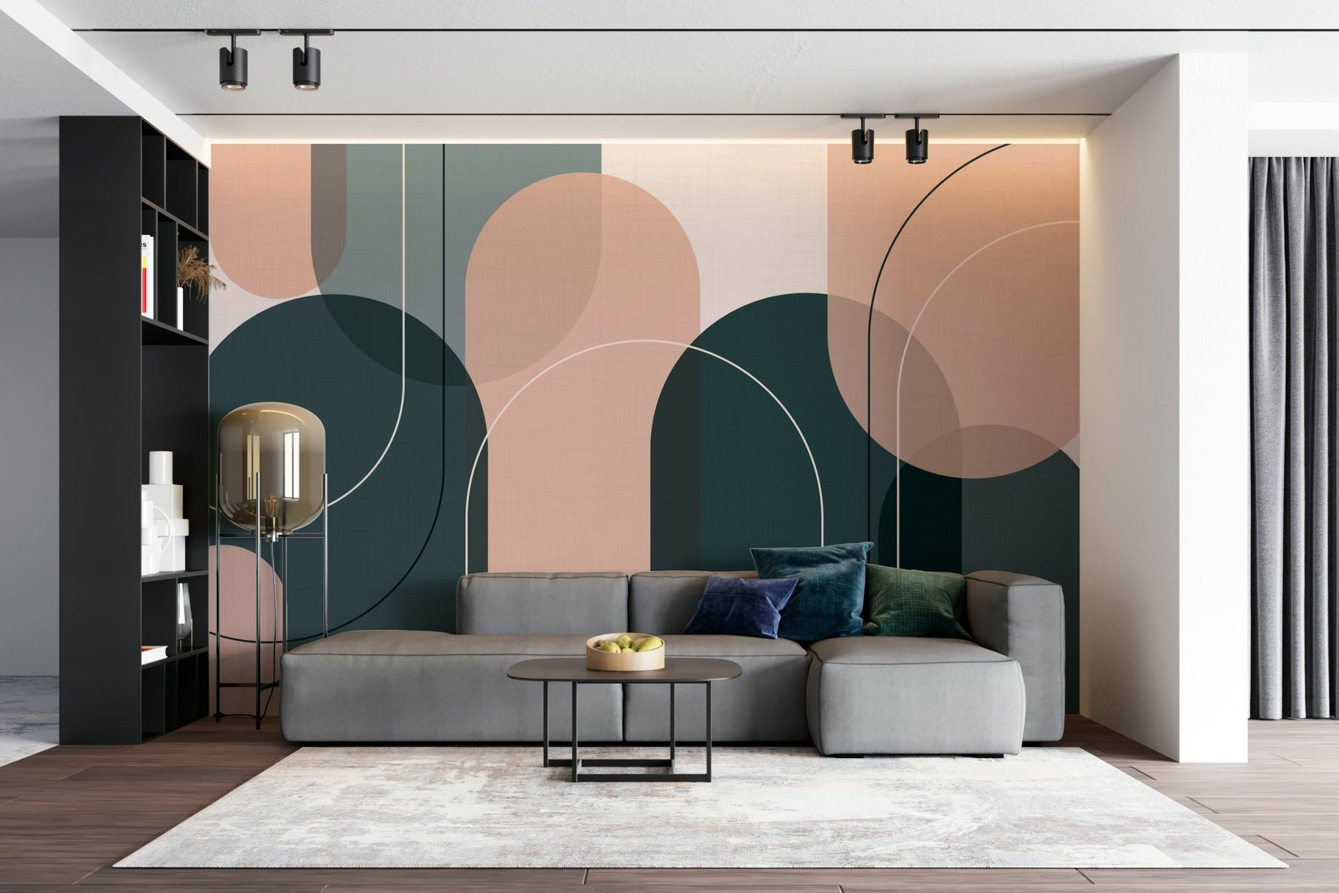 Perfect for living room walls

