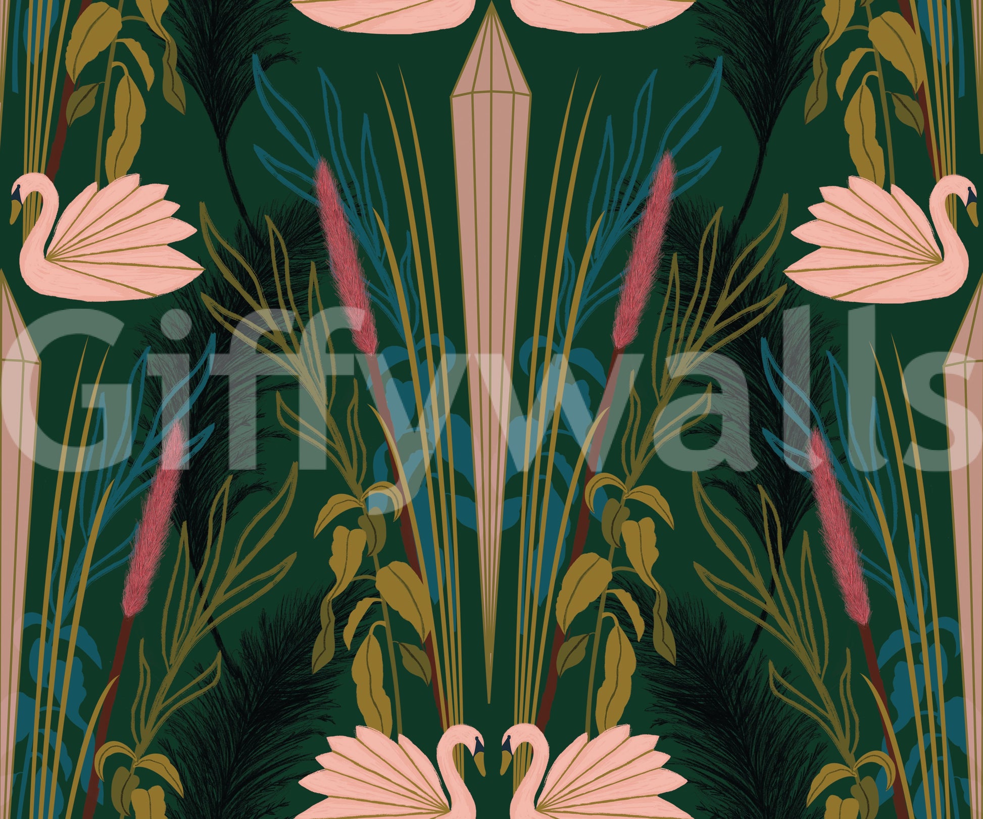 Refined wallpaper perfect for vintage-style interiors

