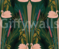 Refined wallpaper perfect for vintage-style interiors

