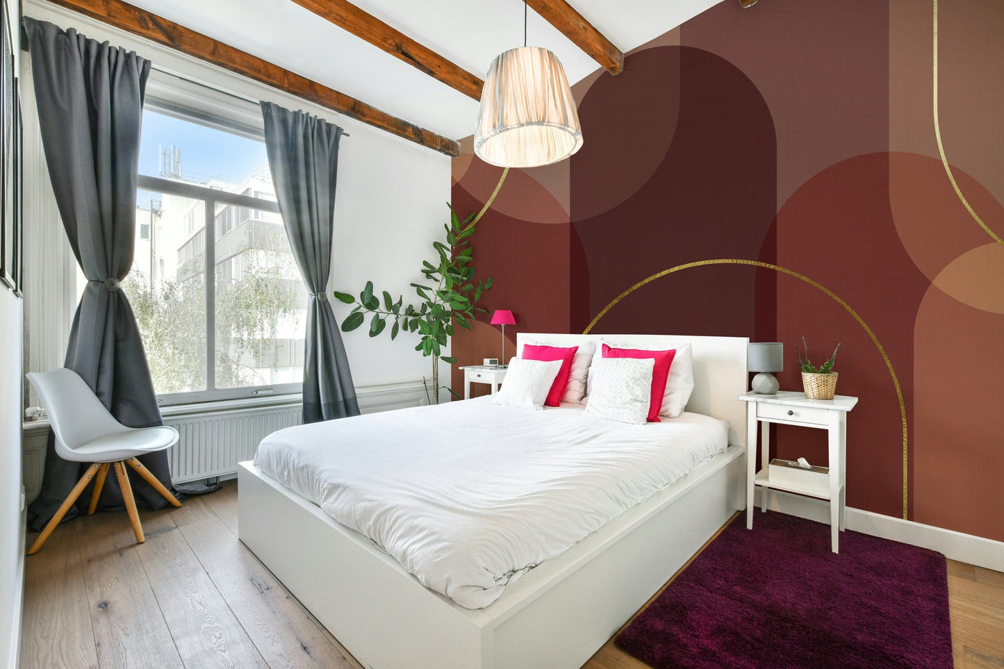 The look is sophisticated and very gentle.
