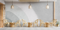 Geometric Swirl Watercolor Wall Mural - Giffywalls