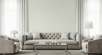 Minimal line pattern wallpaper in warm beige tones