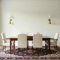 Calm beige wallpaper with thin flowing lines