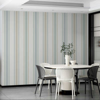 Serene beach-inspired striped design
