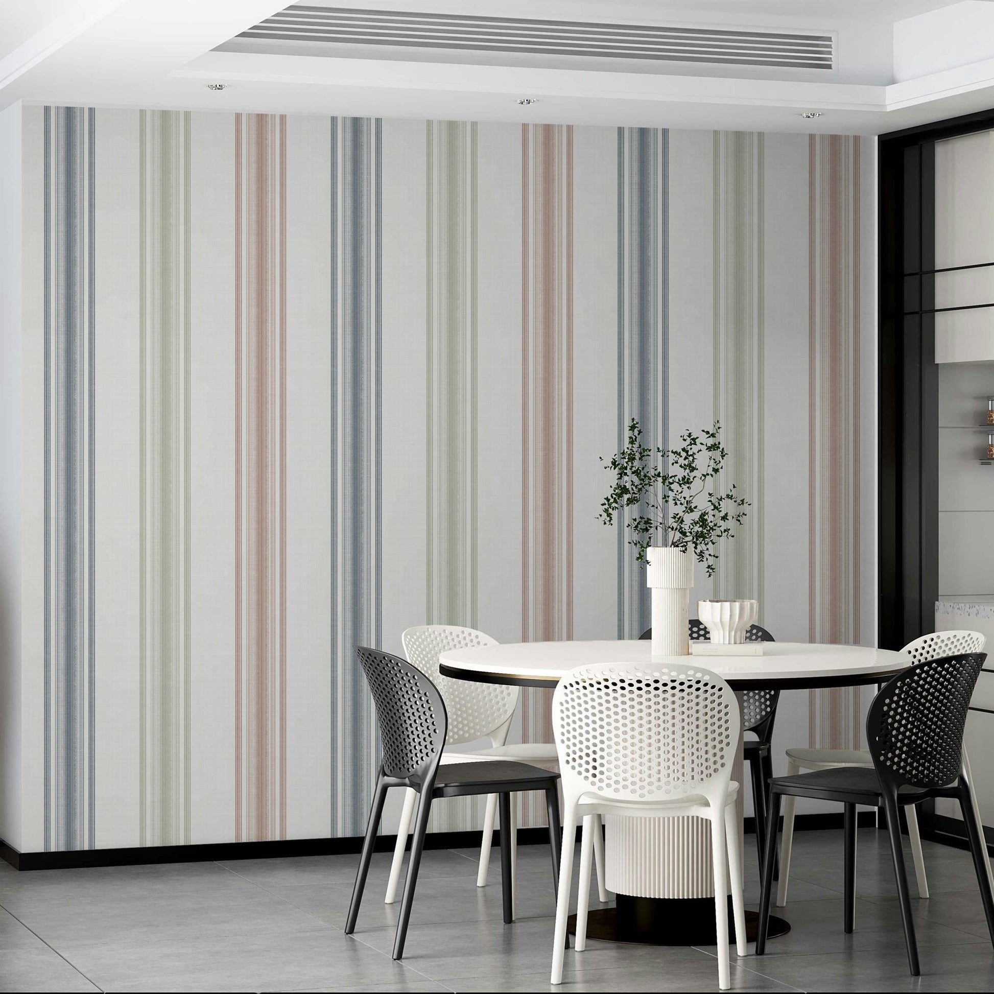 Classic country stripes wallpaper for walls
