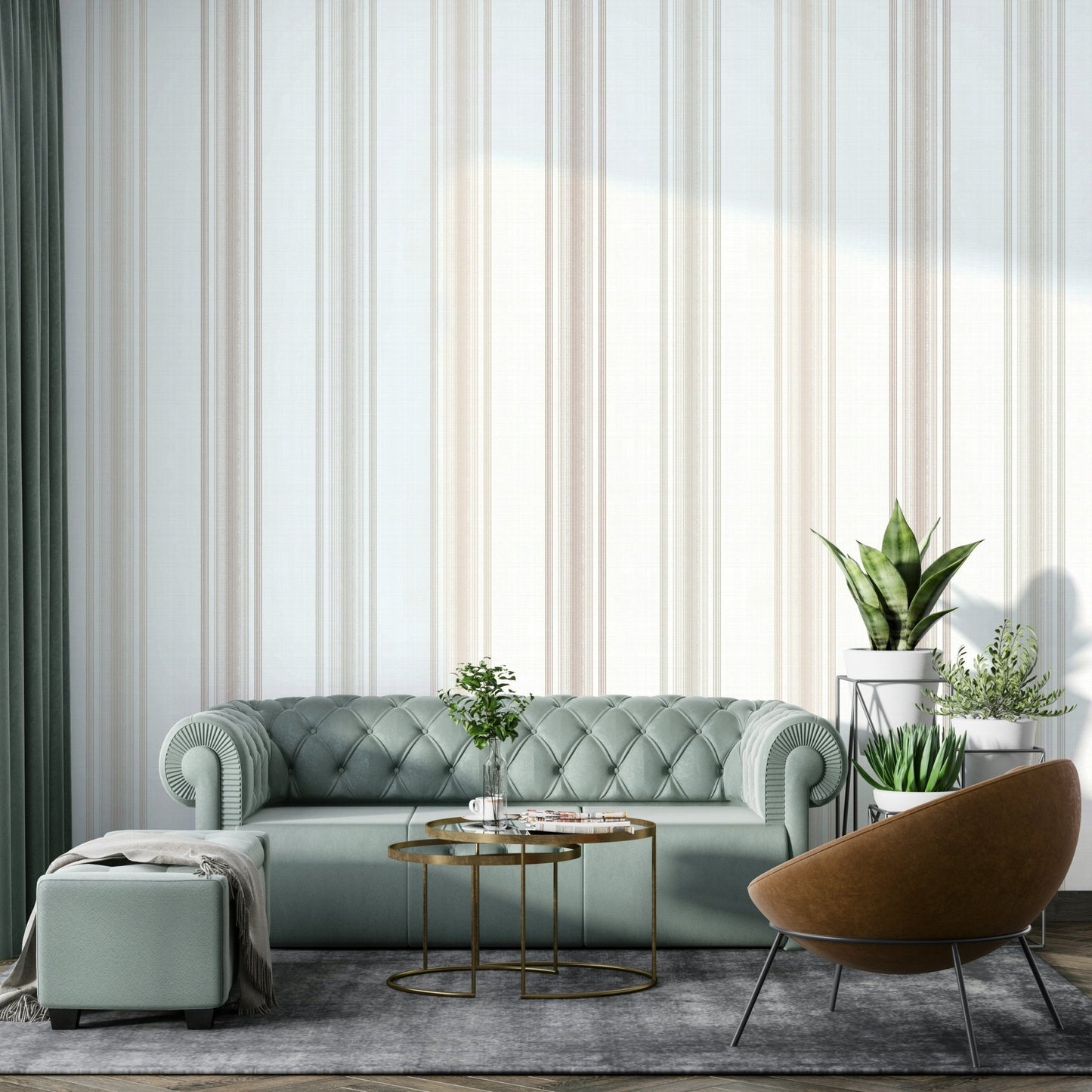 Elegant and serene wall mural

