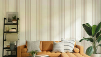 Elegant Striped Warm Wallpaper

