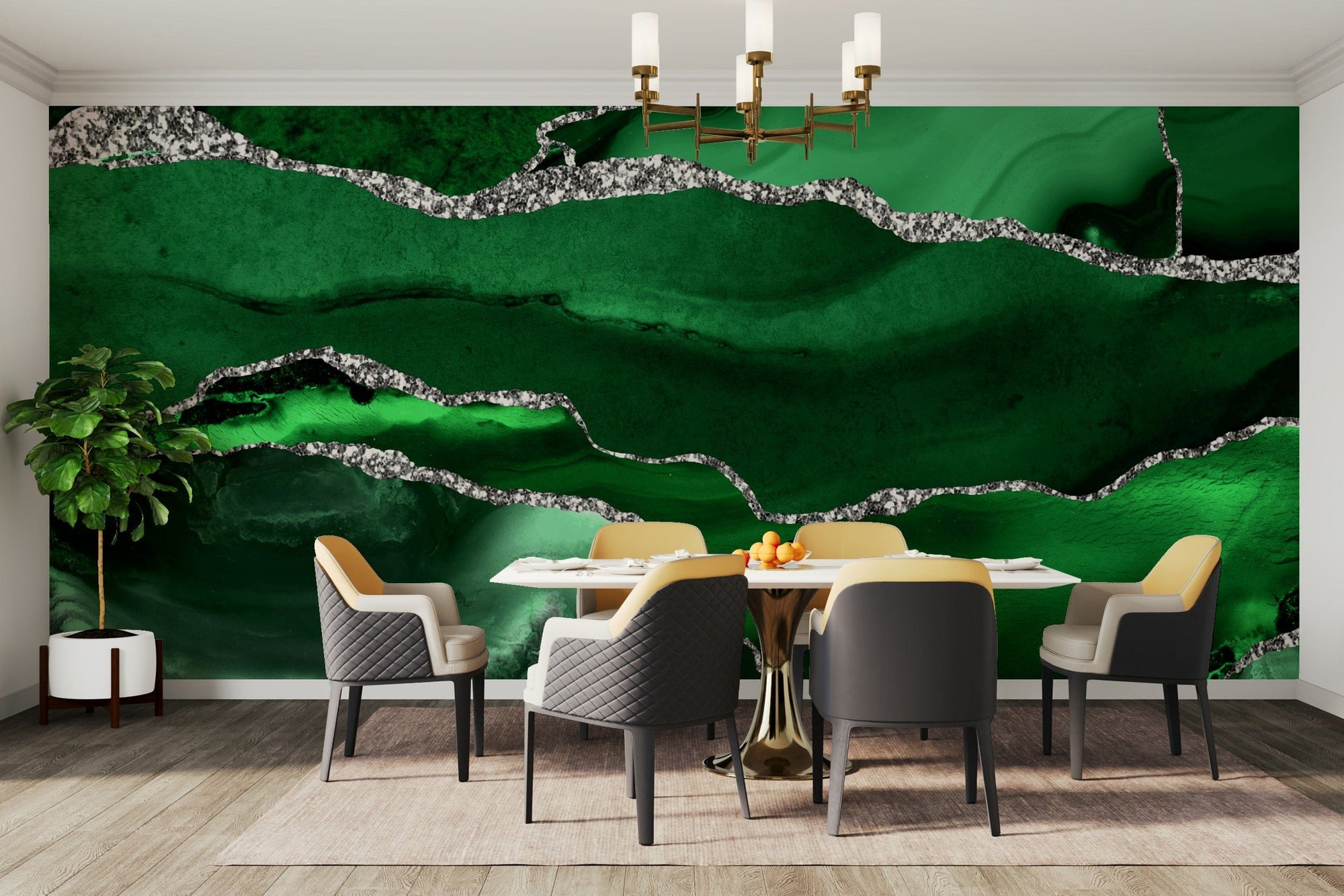 A seamless pattern for a living room or bedroom.

